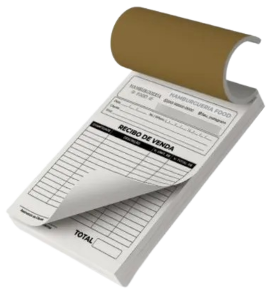 bloco pedidos recibos